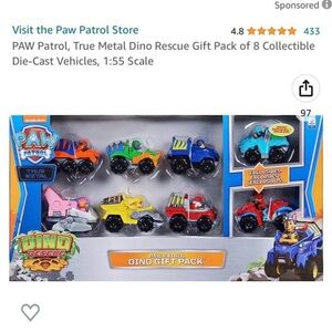 Paw Patrol Dino Rescue cars